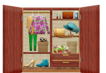 cassettiera per l'armadio