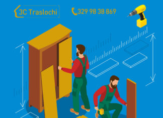 trasloco con smontaggio e rimontaggio