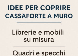 Idee per coprire cassaforte a muro