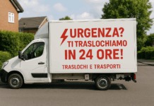 Trasloco d'urgenza in città