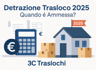 Detrazione Trasloco 2025