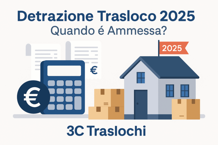 Detrazione Trasloco 2025