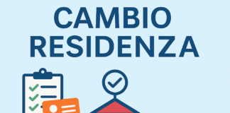 trasloco e cambio di residenza