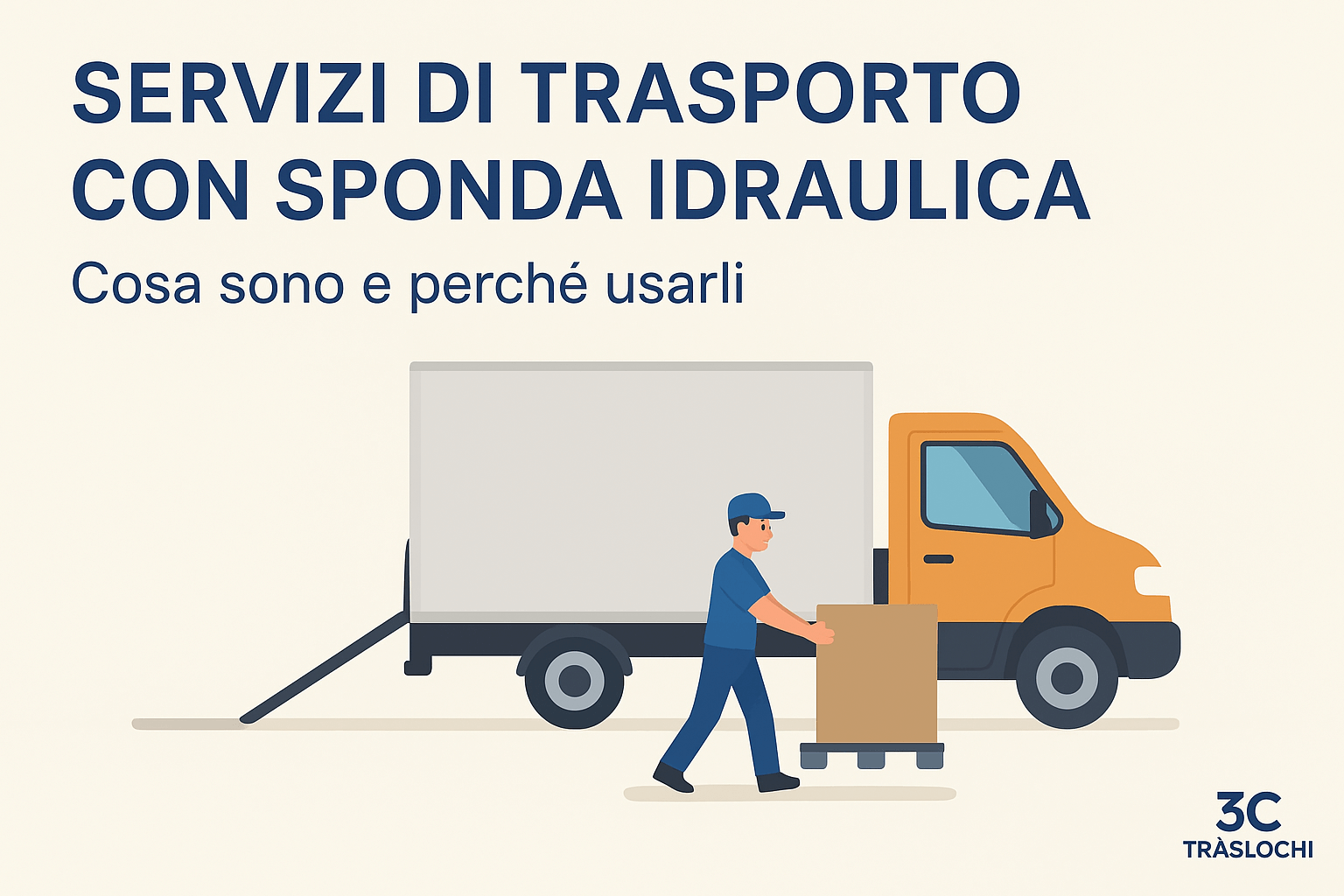 servizi di trasporto con sponda idraulica