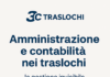 Amministrazione e contabilità nei traslochi
