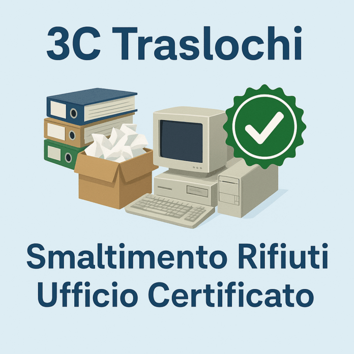 smaltimento rifiuti da ufficio