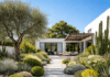 Giardino mediterraneo moderno